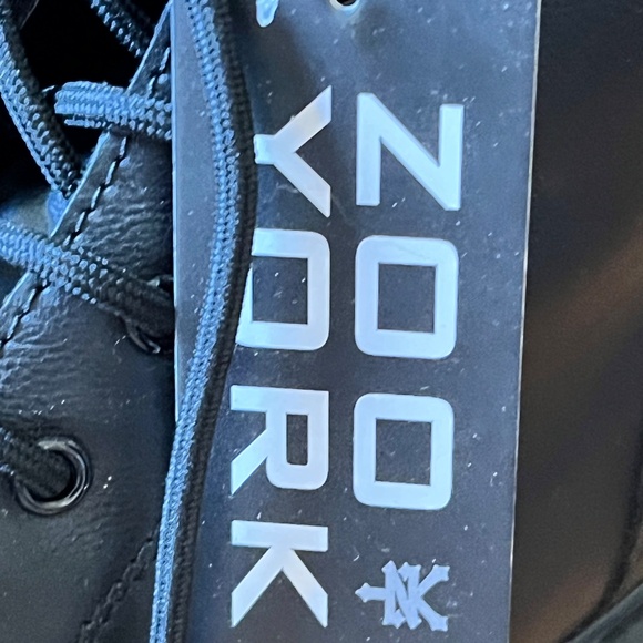 Zoo York Men’s Black Combat Boots Size 12 – Lace-Up & Side Zip Streetwear - Picture 6 of 13